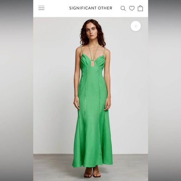 green emerald velvet dress Significant Other Women's Minnie Maxi Dress, Jade, Green, 8 at Amazon  Women's Clothing store main image 0